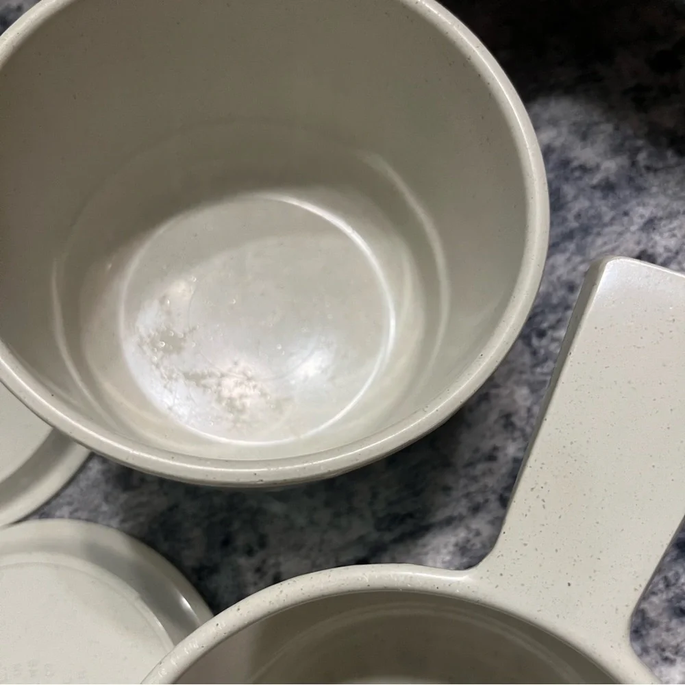Vintage Set of 2 Nordic Ware Soup R’ Mugs with lids